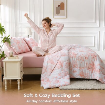 Rose Floral King Comforter - Image 7