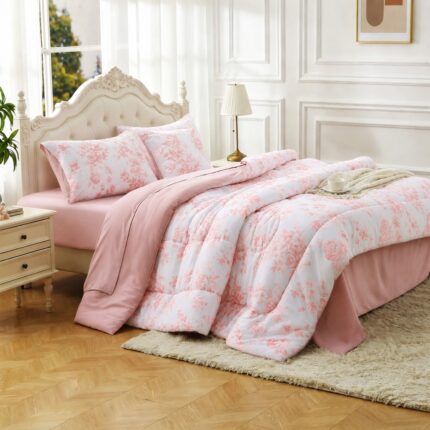 Rose Floral King Comforter - Image 5