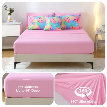 Kids Butterfly Comforter Sets - Image 8