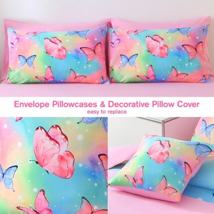 Kids Butterfly Comforter Sets - Image 7