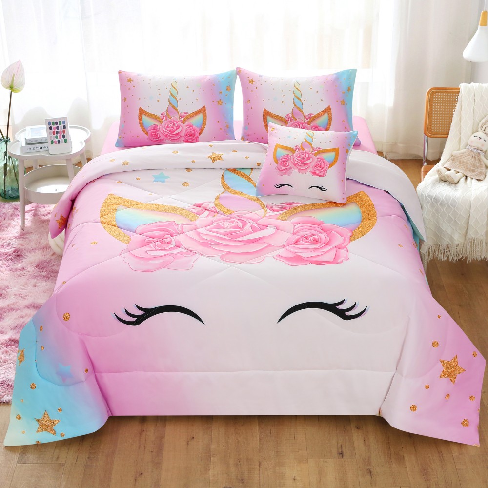 smile 11 Unicorn Bedding Sets - Image 1